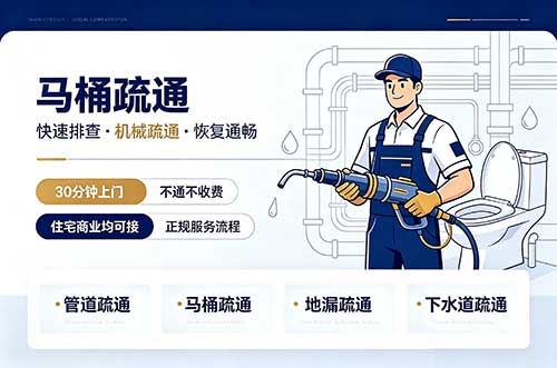 清远马桶疏通