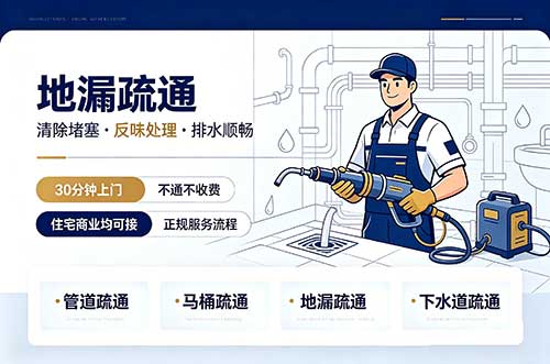 清远地漏疏通